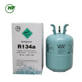 Buen precio del gas refrigerante de alta calidad R134a hfc-R134a Puerto de cilindro irrecuperable de HUAFU en el mercado de Indonesia